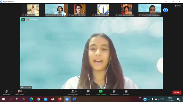 World Water Week Celebration by Grade VIII Students